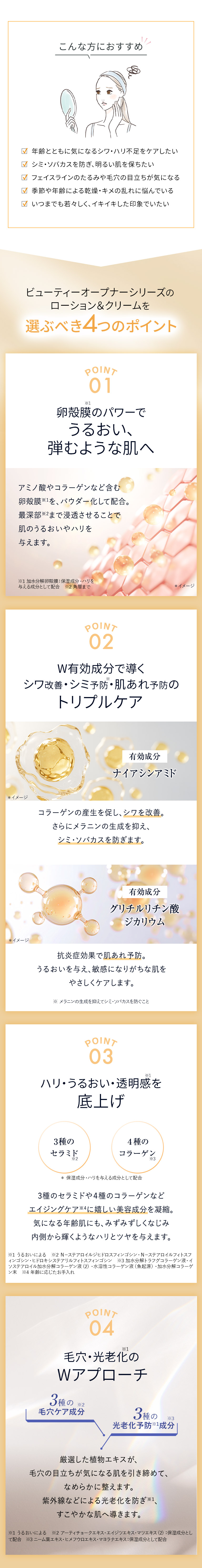 ビューティーオープナーローション リンクル＆ホワイト＜医薬部外品