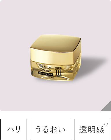 ビューティーオープナースリーピングパック 30g