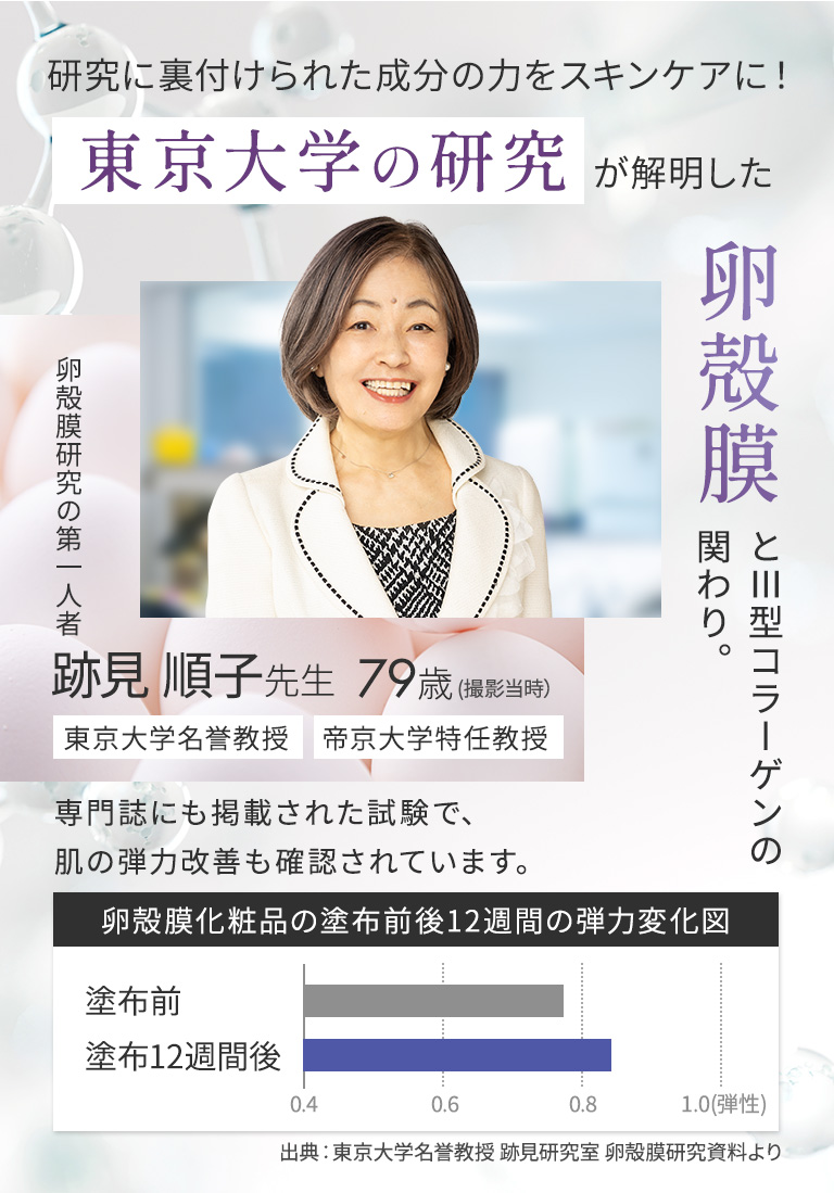 東京大学の研究が解明した卵殻膜とIII型コラーゲンの関わり