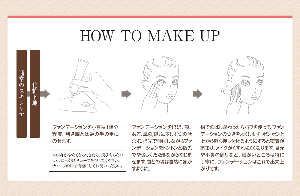 HOW TO MAKE UP