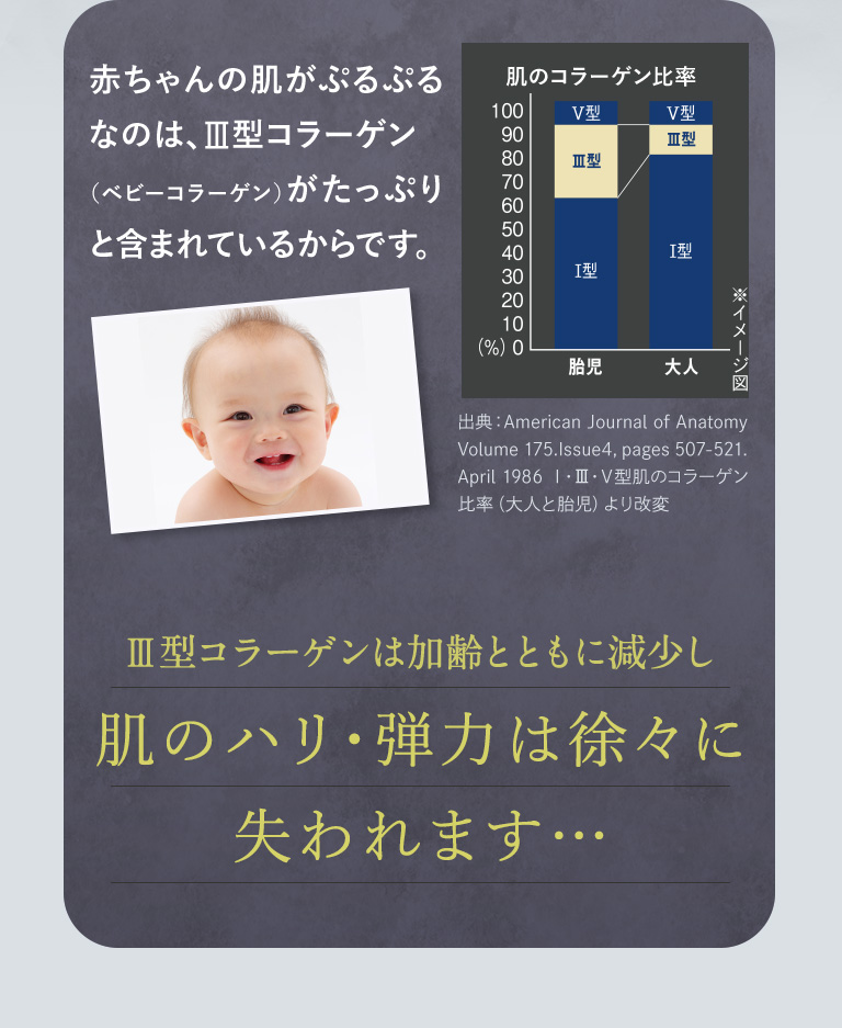 赤ちゃんの肌がぷるぷるなのは