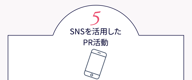 SNSを活用したPR活動