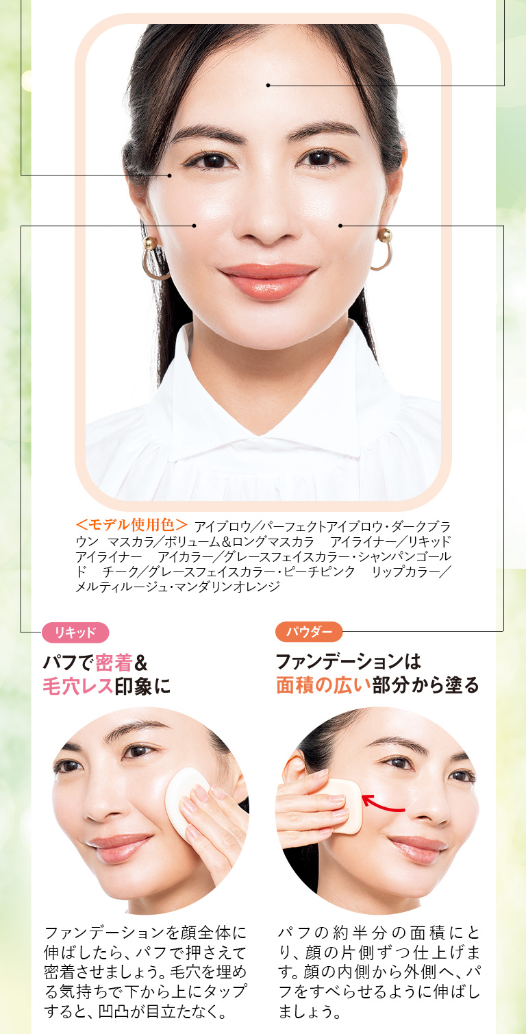 〈モデル使用色〉