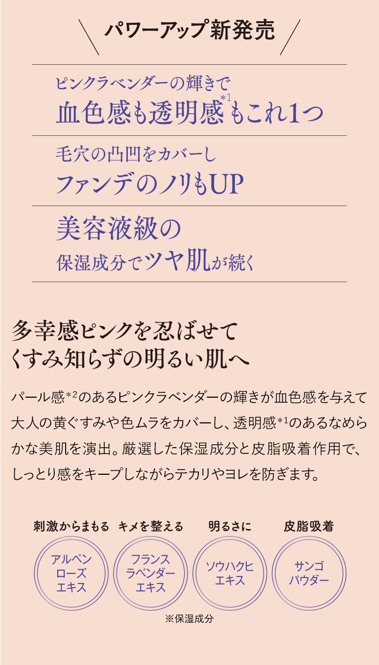 パワーアップ新発売