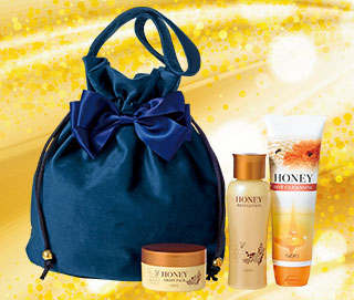 冬のくすみ、乾燥に濃厚なはちみつパワーを！プレミアムコフレ