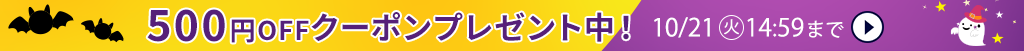 500円OFFクーポンプレゼント中！