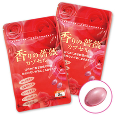 香りの薔薇カプセル　２袋